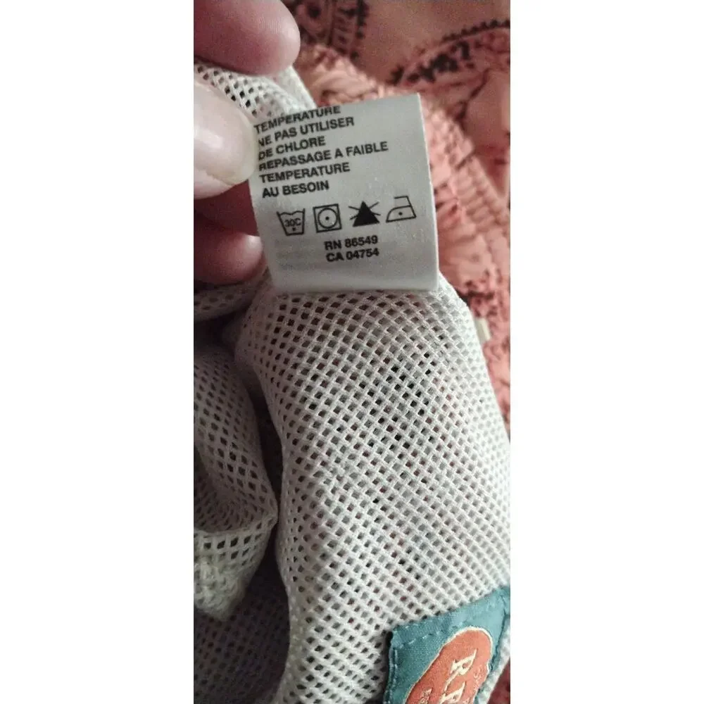 Tommy Bahama Relax Swim Trunks Mens XL Pink Paisley Tropical Resort Summer Vacay